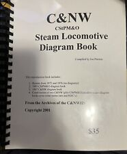 C&NW CSTPM&O Steam Locomotive Diagram Book Chicago North Western picture