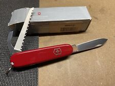 Discontinued Victorinox 84mm Walker Swiss Army Knife 0.2313US2 Red New Saw picture