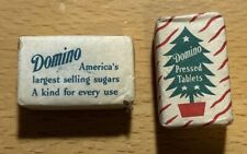 Vintage Domino Sugar Cubes In Original Wrappers - Christmas & Edison Club picture