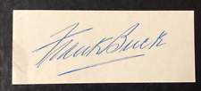 Frank Howard Buck Cut Signature  - American hunter, animal collector, and author picture