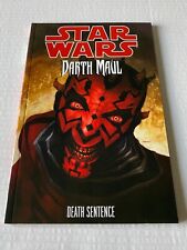 Star Wars Darth Maul Death Sentence Paperback TPB/Graphic Novel Dark Horse 2013 picture