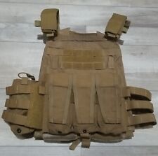 Crye Precision AVS Setup As JPC Coyote Brown W/ Triple Mag Pouch, Radio Wing picture