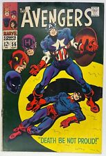 Avengers #56, Origin Captain America Retold, VG/FN, Marvel Comics 1968 picture