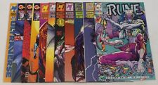 Rune #0 & 1-9 VF/NM complete series + Giant-Size Barry Windsor-Smith Ultraverse picture