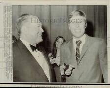 1970 Press Photo Gene Tunney and son John at San Francisco film festival picture