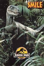 Postcard Jurassic Park Dinosaurs Velociraptor Movie Steven Spielberg Amblin 6x4 picture