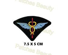 Flight Medical Officer RAF Military Army Embroidered Badge Iron Sew On Jean 1482 picture