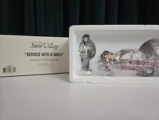 Dept 56 - Service With A Smile - Original Snow Village - 54865 - Set of 2 NEW picture