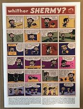 SCHIZO 4   Whither Shermy? NM  Ivan Brunetti  1st print Tabloid sized picture