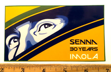 AYRTON SENNA World Champion Brazil SENNA 30 Years Imola 2024 Event Sticker Decal picture