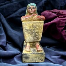 Rare Ancient Egyptian Antiques Scribe The Egyptian Writer Pharaonic Rare BC picture