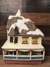 Vtg Plastic Blow Mold Two Story Christmas 🎄 House With Attic picture