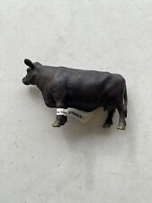 SCHLEICH 13767 2002 Black Angus  Cow Farm Retired new with flag J12 picture