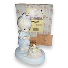 Precious Moments Figurine An Event Worth Wading 1992 Limited Edition Duck Figure picture