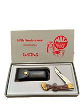 Mac Tools 49th Anniversary Limited Edition Frontier Folding Knife -1987 picture