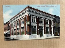 Postcard Streator IL Illinois Union National Bank Vintage PC picture
