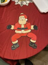 Vntg 2003 Plastic Santa Claus Christmas Decoration Jointed Arms Legs Too Cute picture