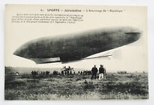 CPA Sports - Aerostation - The Landing of the Airship 