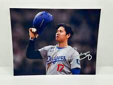 Shohei Ohtani Dodgers Silver Signed Autographed Photo Authentic 8X10 COA picture