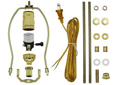 Gold Make-A-Lamp Kit With All Parts & Instructions for DIY Lamp Repair picture