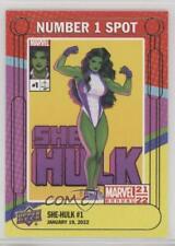 2021-22 Upper Deck Marvel Annual Number 1 Spot She-Hulk (2022) #1 #N1S-5 01p6 picture
