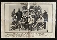 Illustrated Current News July 7 1926 NORGE CREW ARRIVES IN SEATTLE WASHINGTON picture