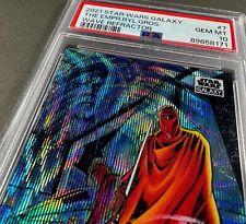 (PSA 10) 2021 Star Wars Galaxy #7, “Emperor's Royal Guards” Wave Refractor /99 picture