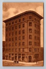 Sacramento CA-California, Peoples Savings Bank Building, Vintage Postcard picture