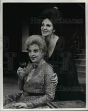 1968 Press Photo Geraldine Page (standing) and Betty Field - cvb30882 picture