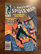 Amazing Spider-Man #252 1984 Early Black Suit Spider Man Key Issue Classic Cover picture