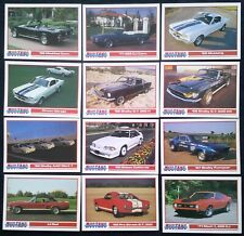 Mustang Car Trading Card Lot Ford picture