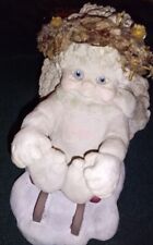 Vintage Dreamsicles Cherub on Red Sleigh by Kristin / Knickknack Decor Angels picture