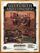 2002 Mage Knight Conquest Miniatures Game Print Ad/Poster Figures Promo Art 00s picture