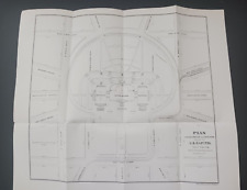 1880 Map Plan for enlarging the grounds around the U.S. Capitol City Planning picture