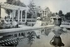 1908 Southern California Gardens Gillespie Eaton Schiffman illustrated picture