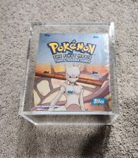 1999 POKEMON FIRST MOVIE ANIMATION EDITION SEALED BOOSTER BOX 36 PACKS TOPPS NEW picture