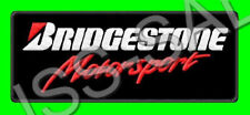 BRIDGESTONE MOTORSPORT EMBROIDERED PATCH IRON/SEW ON ~4-3/4
