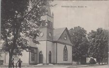 Methodist Church Bristol, Vermont VT c1910s UNP B/W Postcard 7031a MR ALE picture