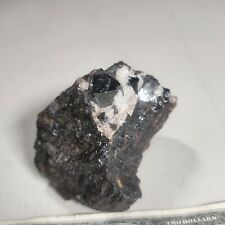 Franklinite Crystals In Massive Zincite And Franklinite Franklin, NJ  picture
