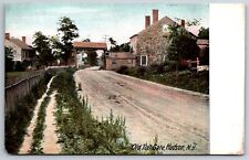 Hudson New York~Road Through Old Toll Gate~House & Buildings~c 1905 Postcard picture