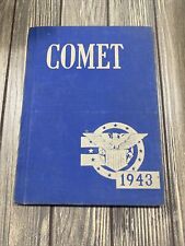 Vintage The Comet High School Year Book 1943 Bellevue Ohio picture