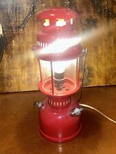 Neat Retro Electric Lantern Oil Lamp Replica 16 Inches Tall, 6 1/2 Inches Wide picture