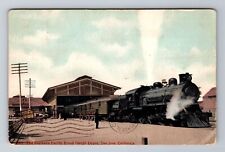San Jose CA-California Southern Pacific Broad Gauge Depot Vintage c1907 Postcard picture