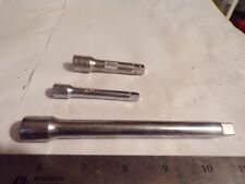 LOT OF 3 HUSKY & GEARWRENCH 3/8 & 1/4  EXTENSIONS GREAT CONDITION MADE IN USA picture