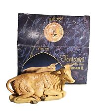 Roman Fontanini Heirloom Nativity Ox Made In Italy Figurine Holiday Home Decor picture