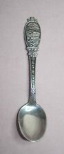 VINTAGE NORGE NORWAY HALL SILVER PLATED 60 GRHS  SOUVENIR SPOON SP-511 picture
