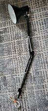 Vintage Luxo Black Metal Ariculated Arm Desk Lamp Made In ITALY  picture