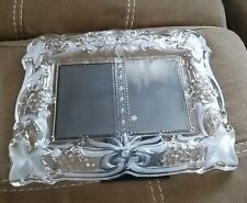 Mikasa Vintage Memories Crystal Duet Picture Frame NEW picture