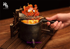 Howl's Moving Castle Calcifer Resin SHENYIN Studio Statue with led 25cm Presale picture