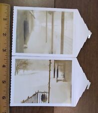 Blizzard of 1966 photos snowstorm vintage Polaroid photographs picture